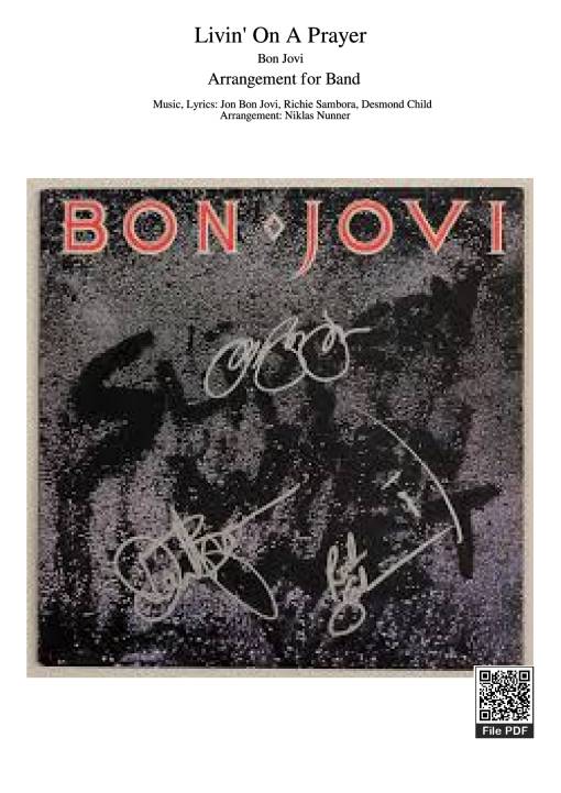 Livin' On A Prayer Piano