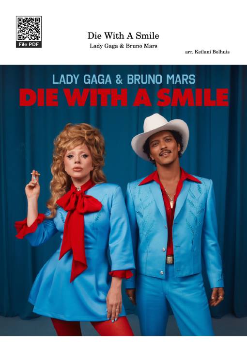 Sheet Music PDF for Die With A Smile Piano