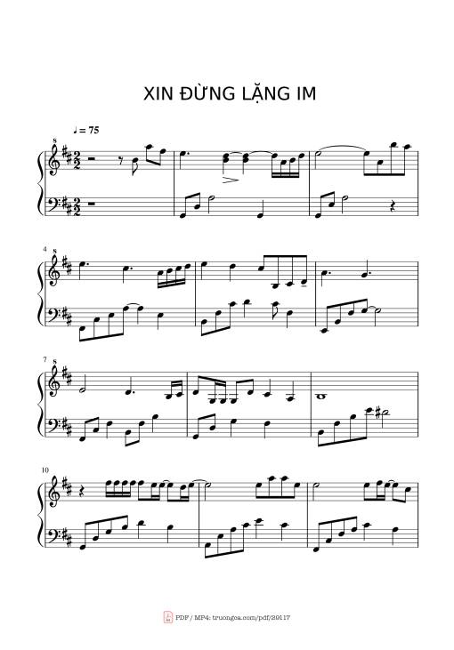 Xin Đừng Lặng Im