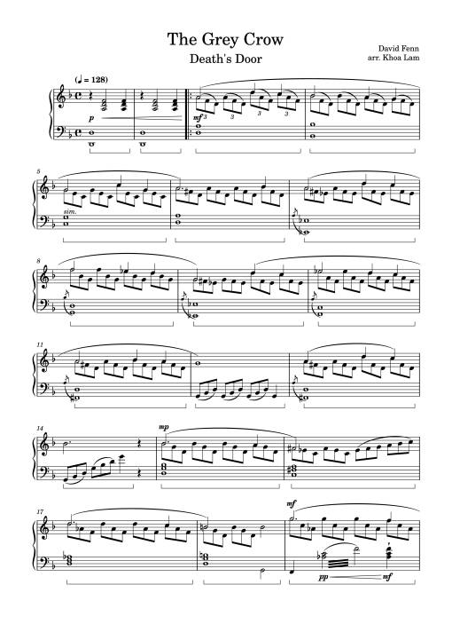 The Grey Crow Piano - David Fenn