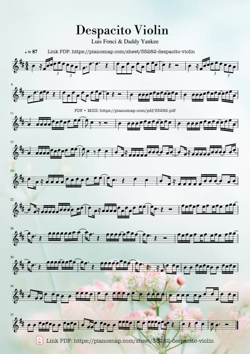 Despacito Violin - Luis Fonsi