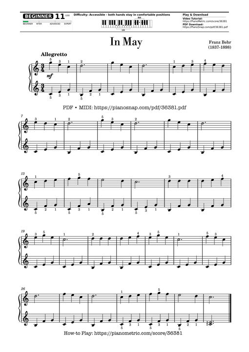 In May - Franz Behr - Franz Behr