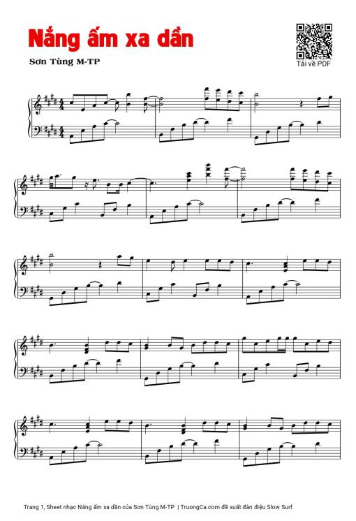 Nắng ấm xa dần