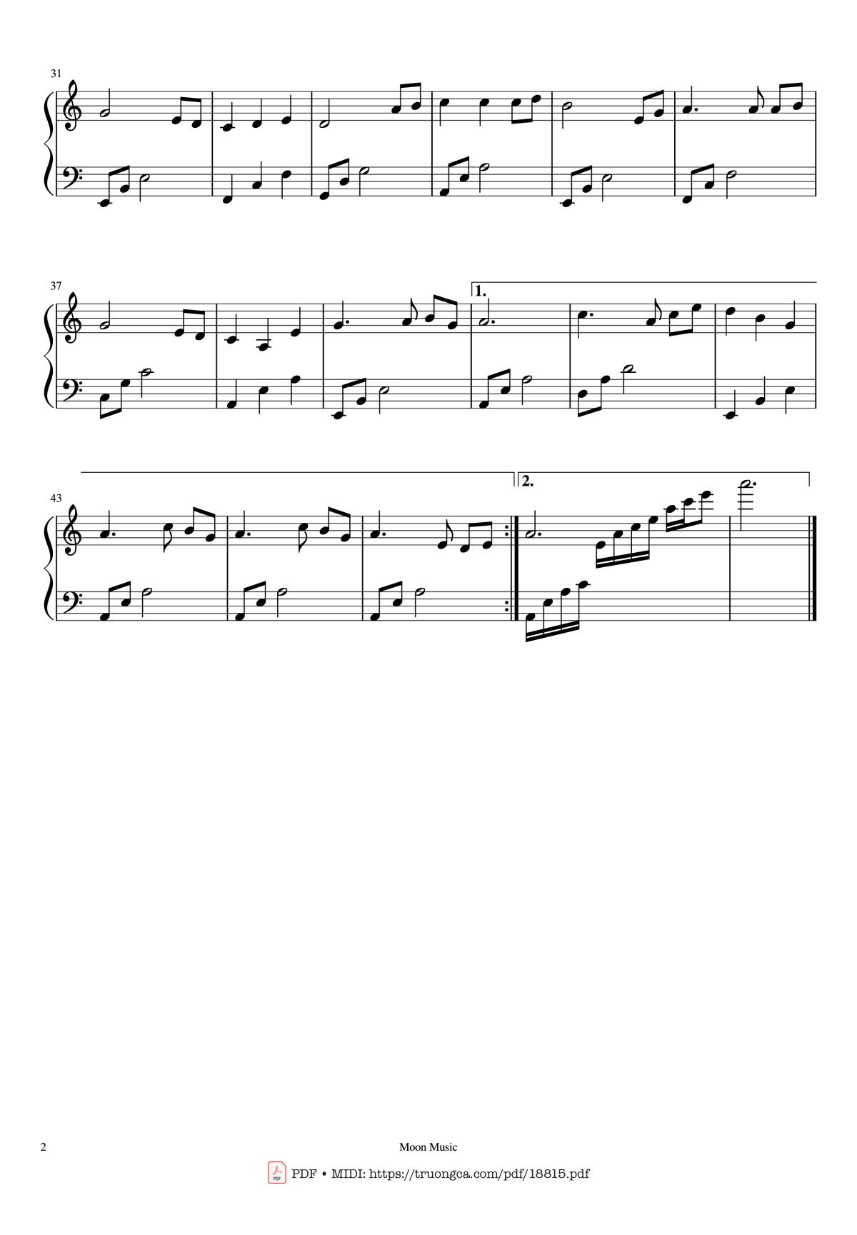 Bao ngày mẹ ngóng bao ngày mẹ trông, Trang 2