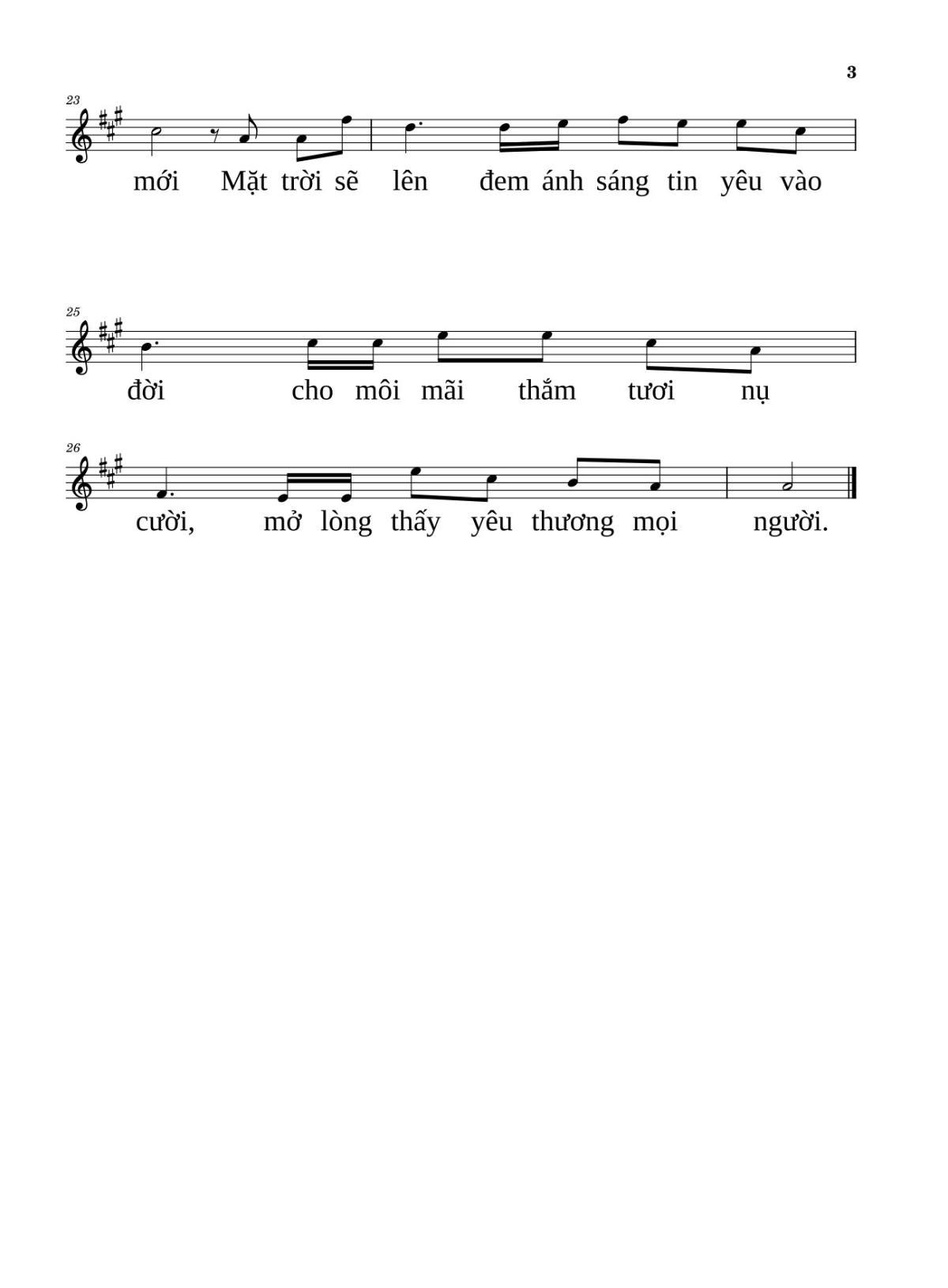 Page 4 of the piano sheet music PDF – Ngài mở mắt tôi by Nguyễn Hùng Cường