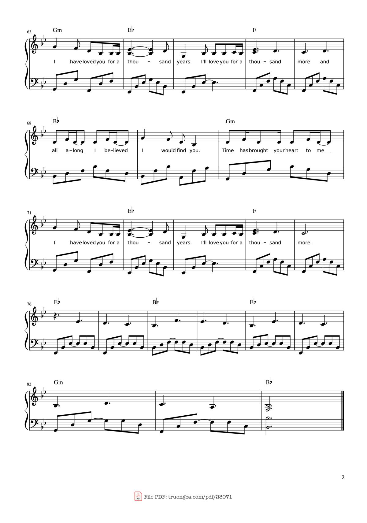 Heart beats fast, Trang 3