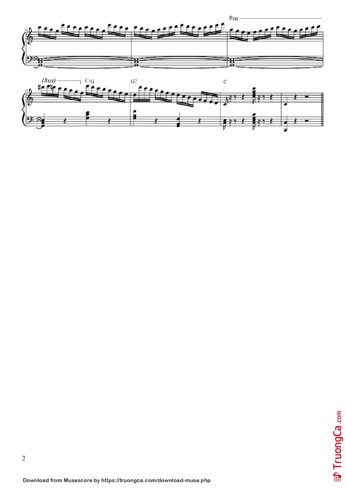 Page 2 of the piano sheet music PDF Piano – The School Of Velocity Piano by Carl Czerny , Op. 299