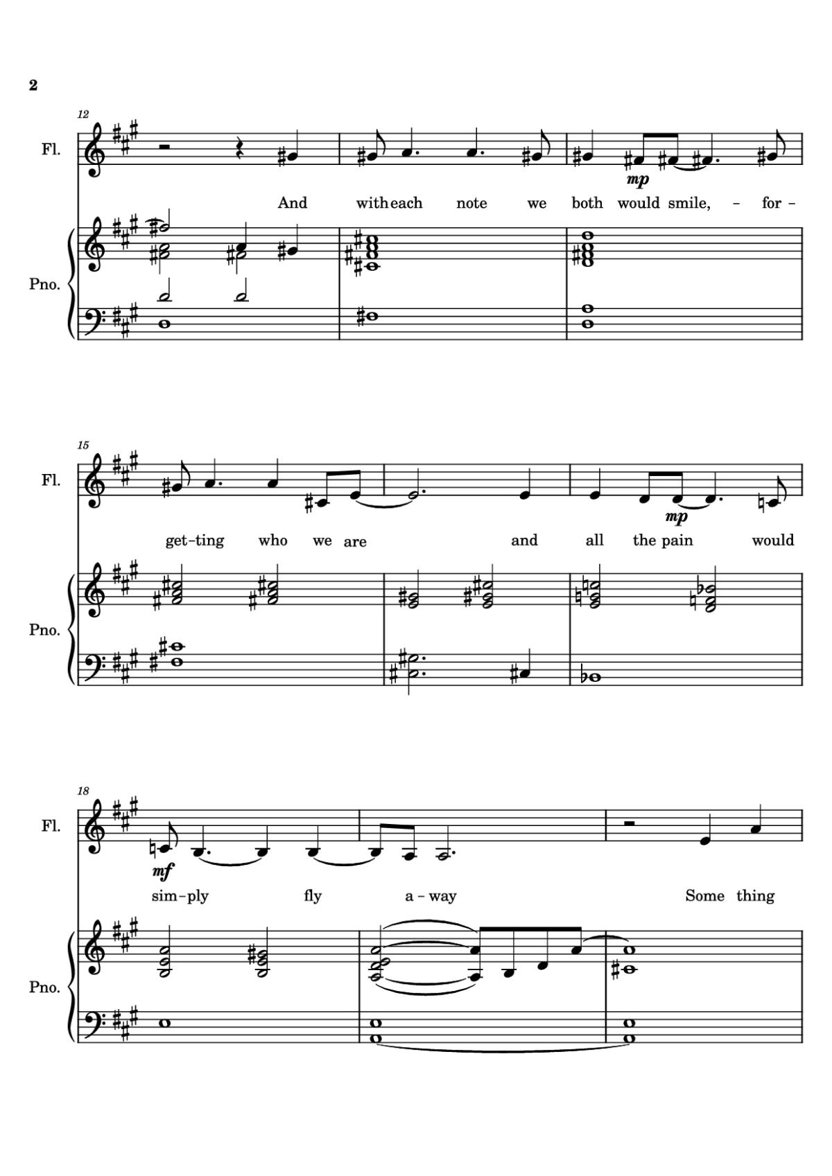 Page 2 of the piano sheet music PDF Piano – Second Hand Baby White Grand Piano by SCOTT WITMANN and MARC SHAIMAN