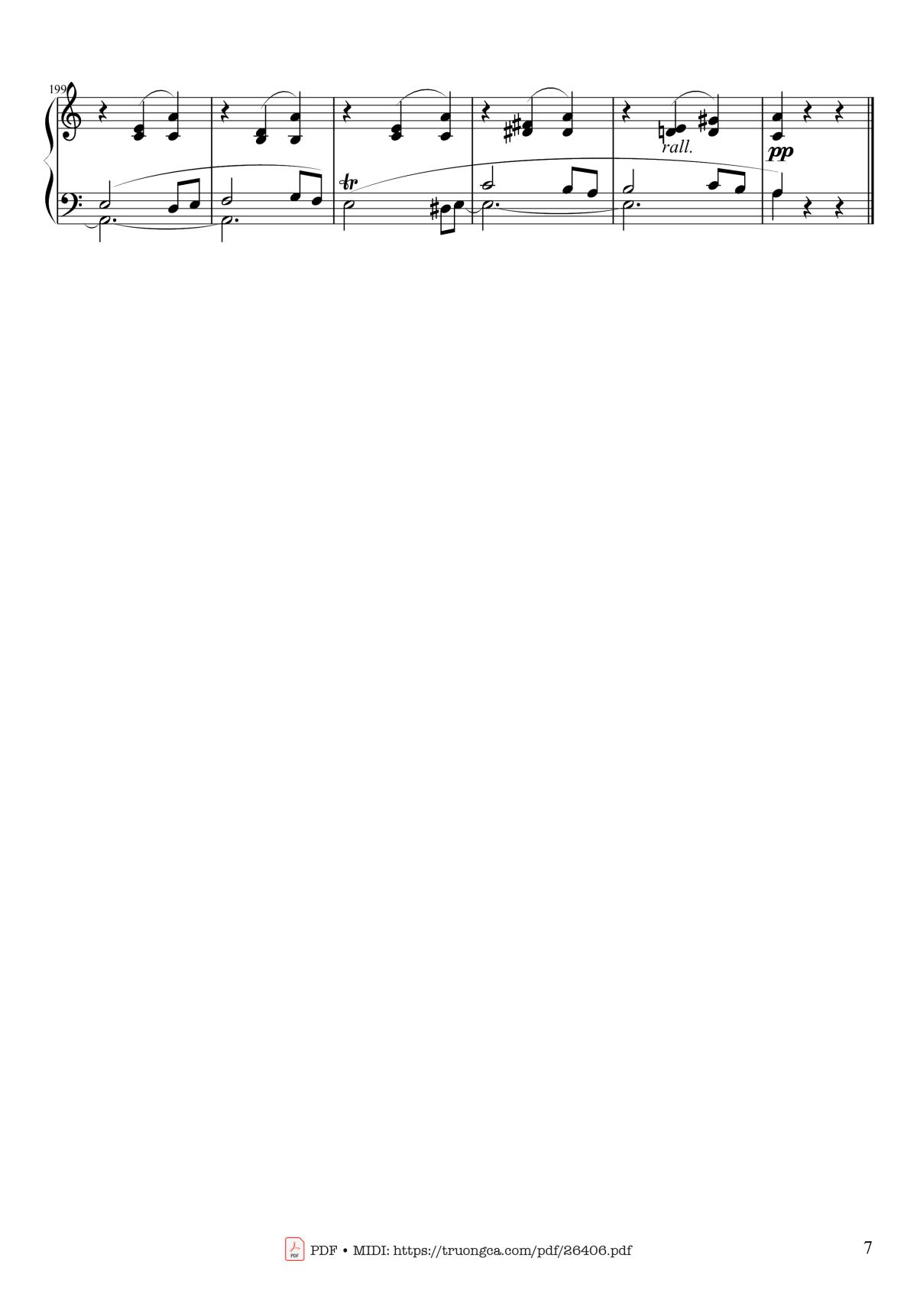 Page 7 of the piano sheet music PDF – Waltz in A Minor, Opus 34 No 2 by Frédéric François Chopin