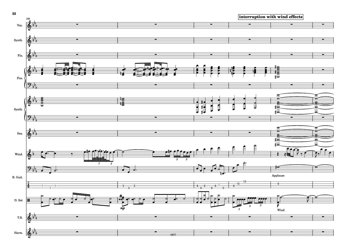 Page 22 of the piano sheet music PDF – Fool