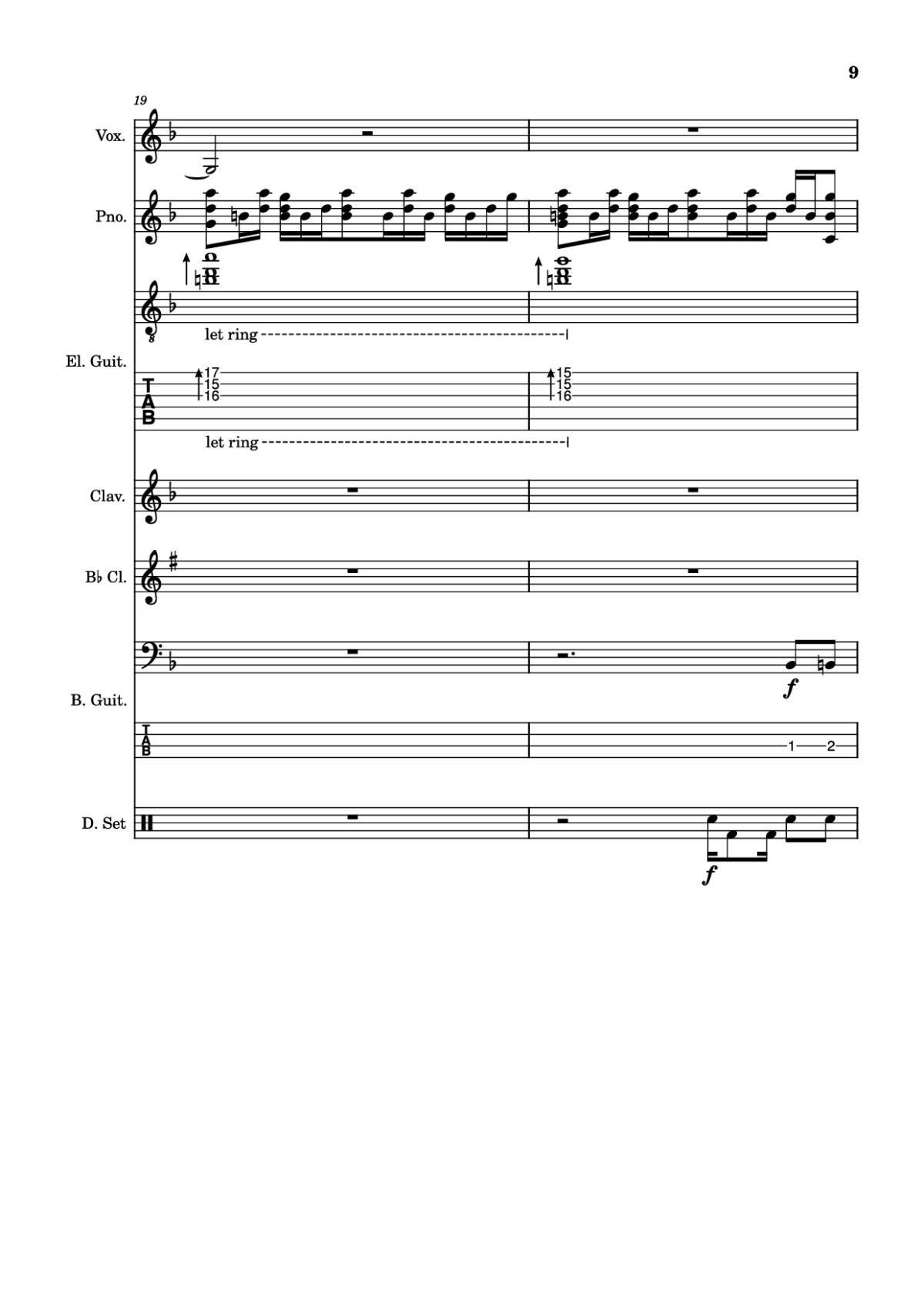 Page 9 of the piano sheet music PDF – Another Man