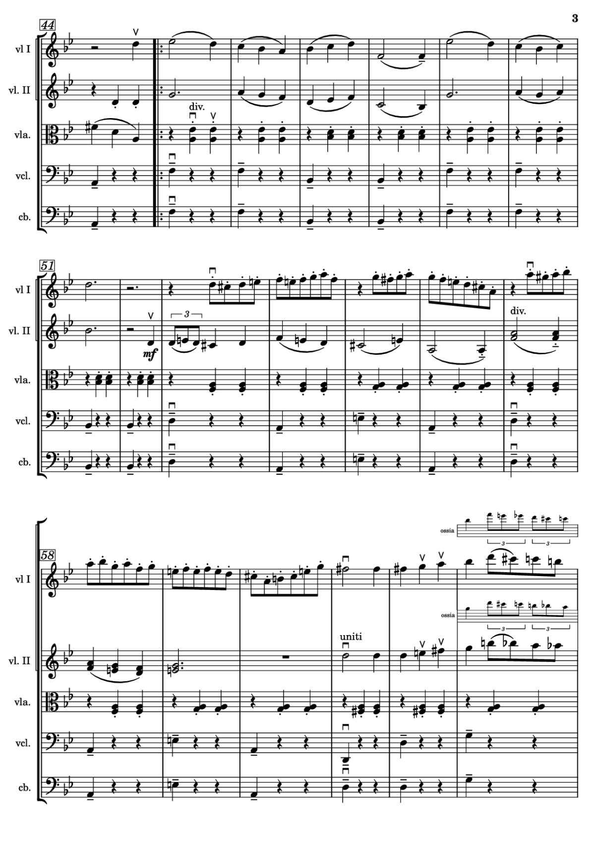 Page 3 of the piano sheet music PDF – El castillo ambulante Violin by Joe Hisaishi