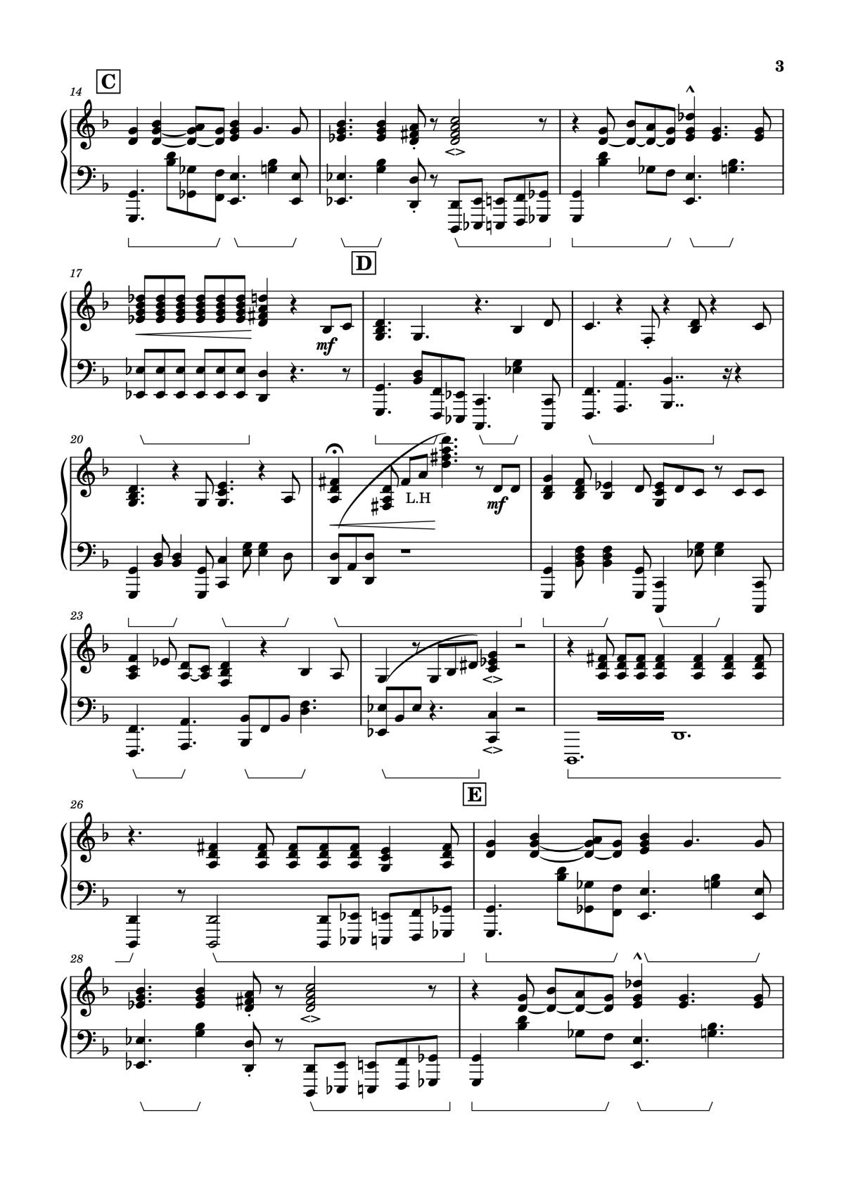 Page 3 of the piano sheet music PDF – You