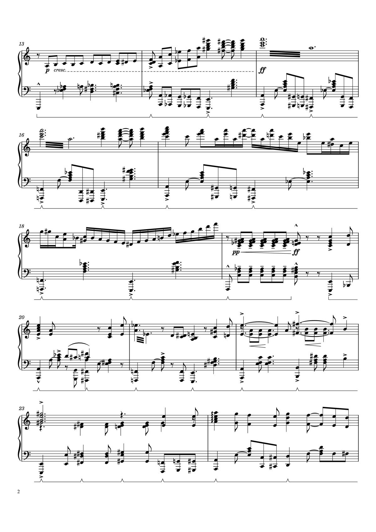 Page 2 of the piano sheet music PDF – You