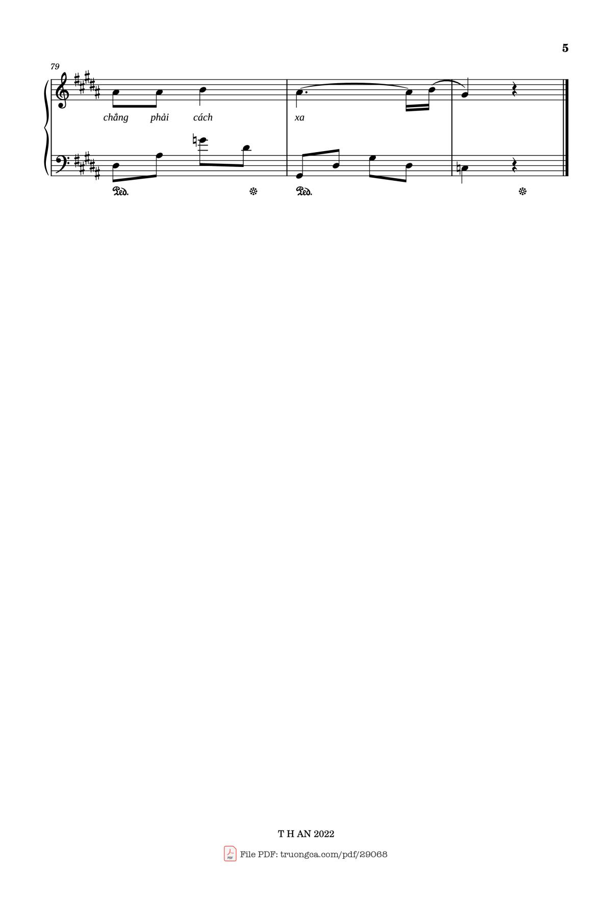 Page 5 of the piano sheet music PDF Piano – 3107-4 W/n ft Erik, Nâu Piano by W/n x Erik ft Nâu