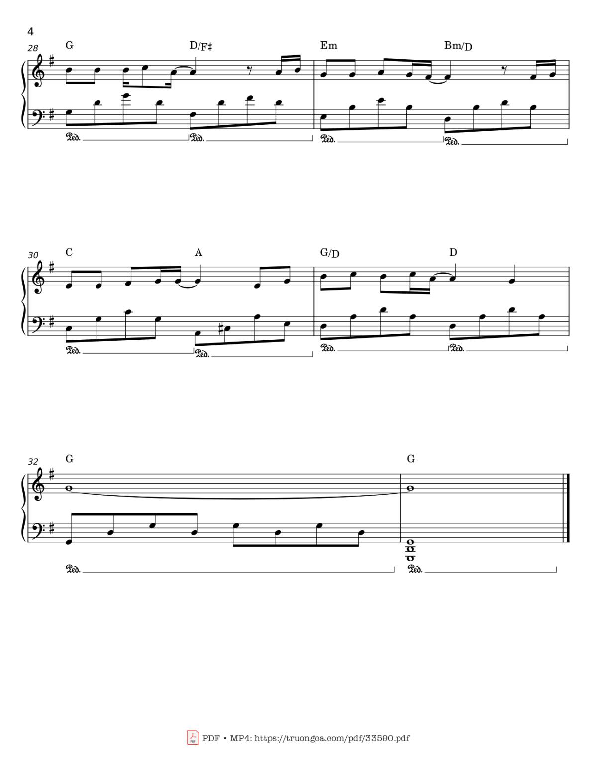 Chiều hôm qua trời vương nắng lá thu bay bay, Trang 4