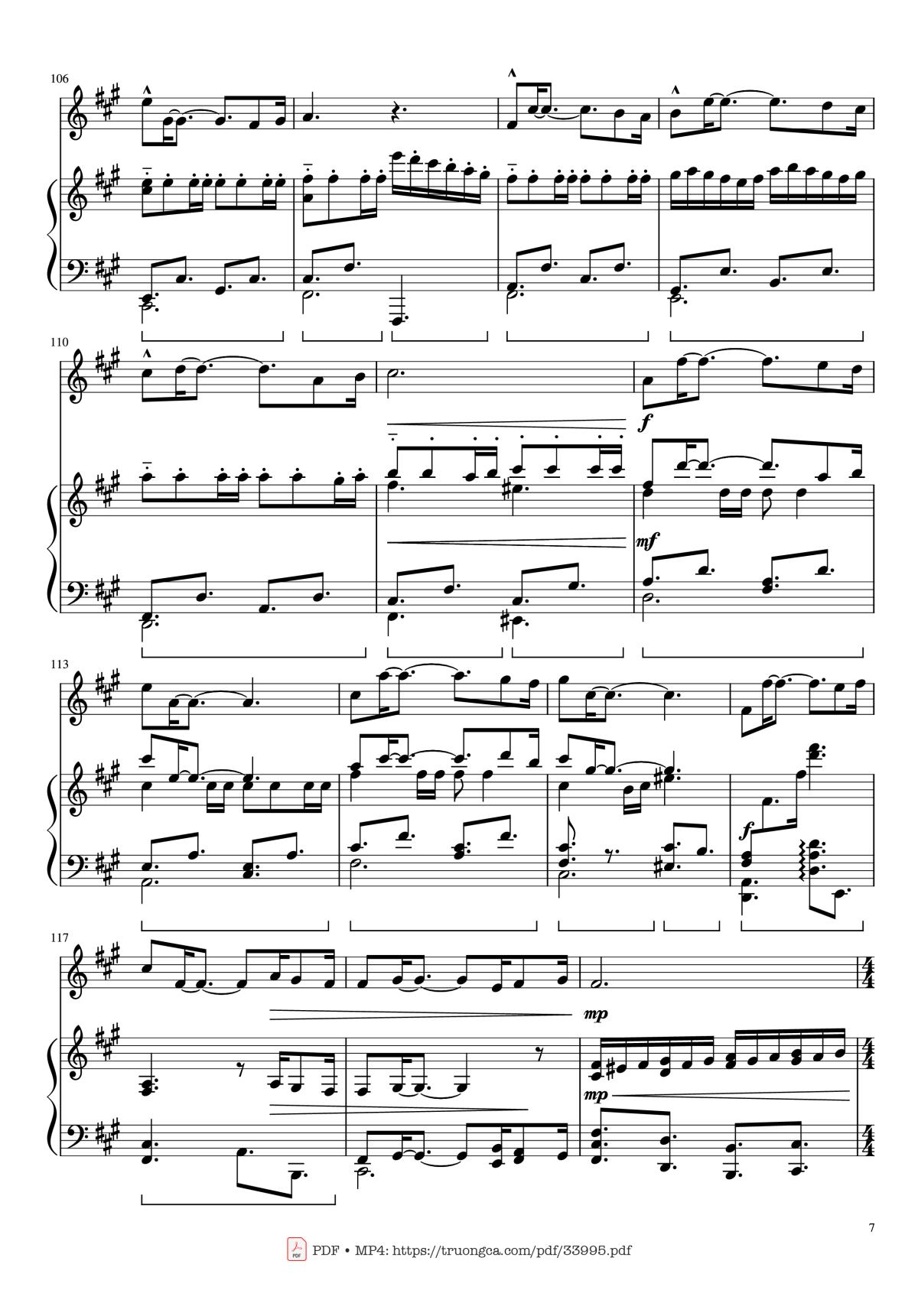 Page 7 of the piano sheet music PDF Piano – Pirates of the Caribbean Piano & Violin by Hans Zimmer